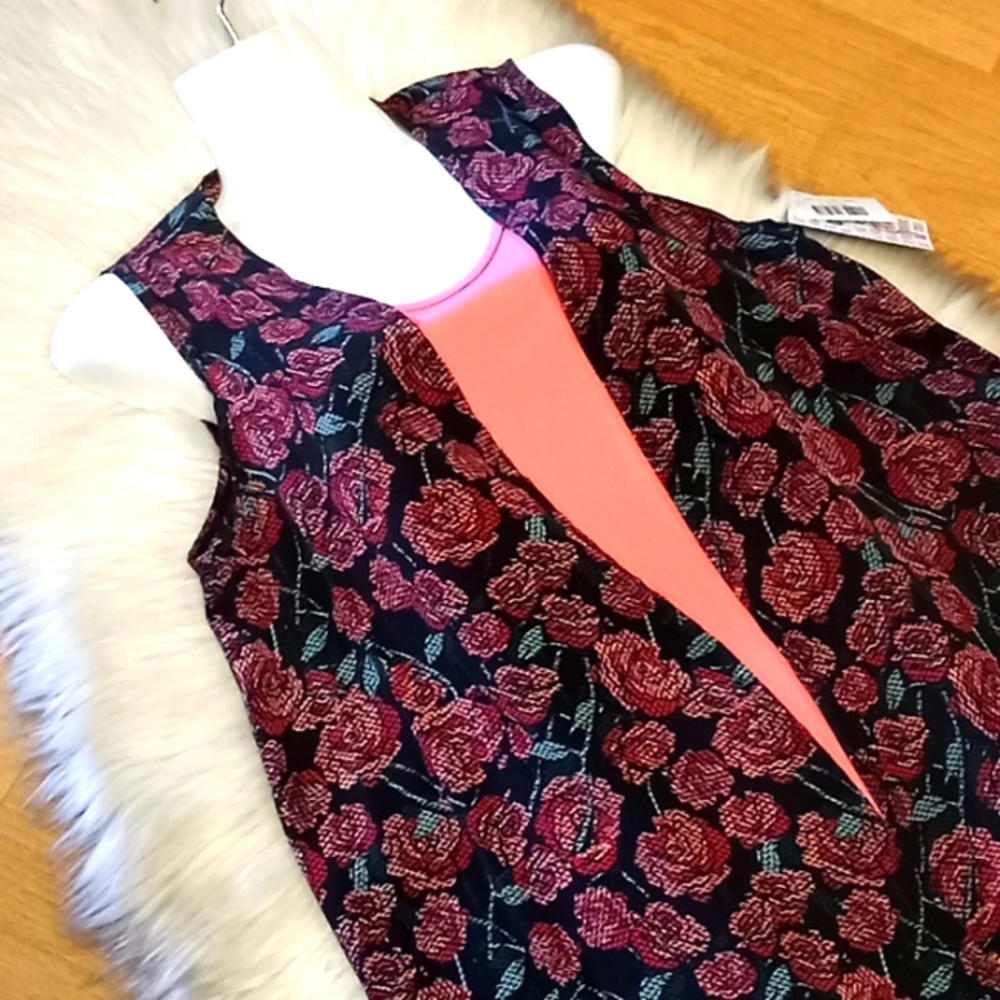 LulaRoe Joy Floral Print  Duster Vest